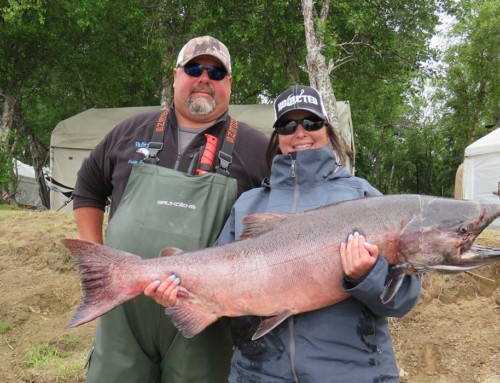 Fishing for King Salmon Alaska
